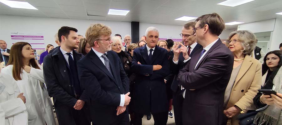 Marc Fesneau et Hervé Morin en visite officielle à UniLaSalle Rouen