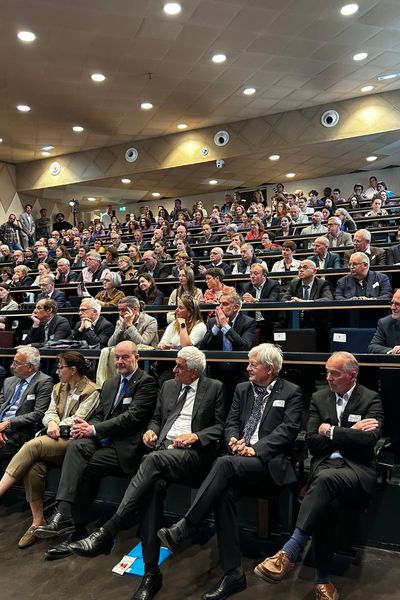 Inauguration du CHEV UniLaSalle Indivisa, en amphi