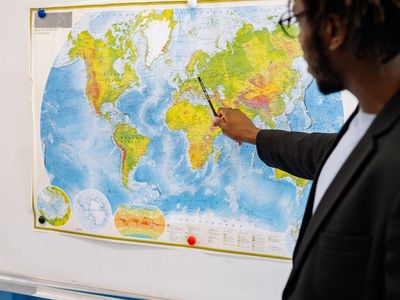 cours de géographie au lycée