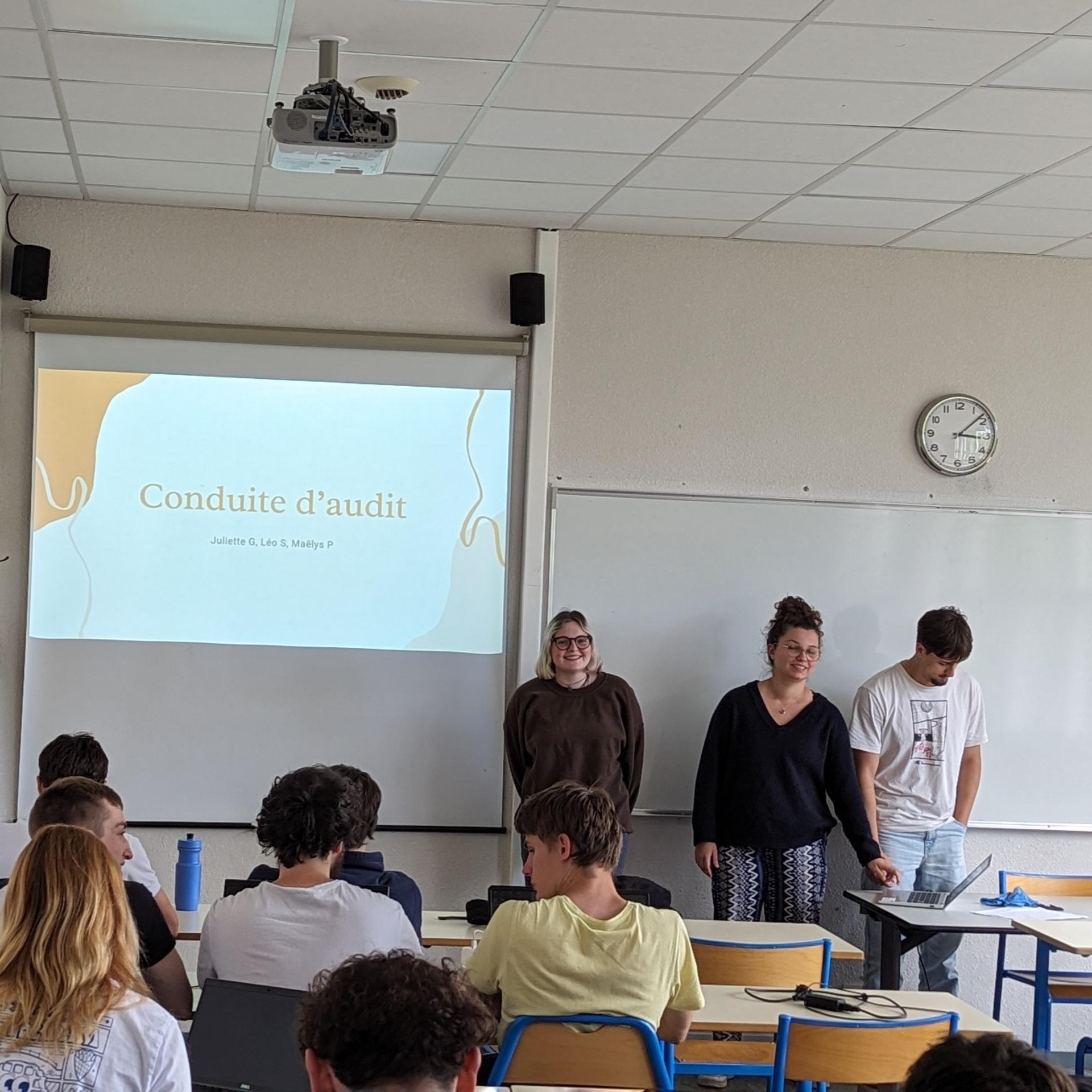 Soutenance Audit Environnement Qualité Bachelor