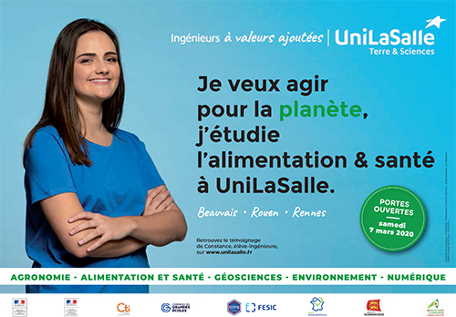 Constance, étudiant d'UnilaSalle, s'engage pour la planète