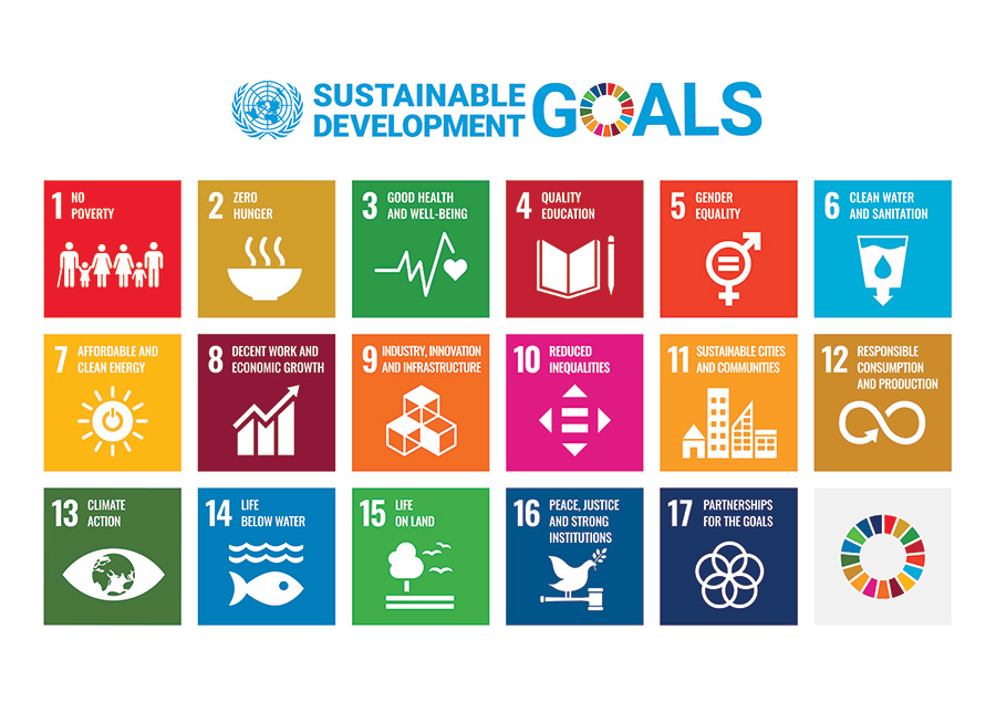 the 17 Sustainable Development Goals (SDGs)