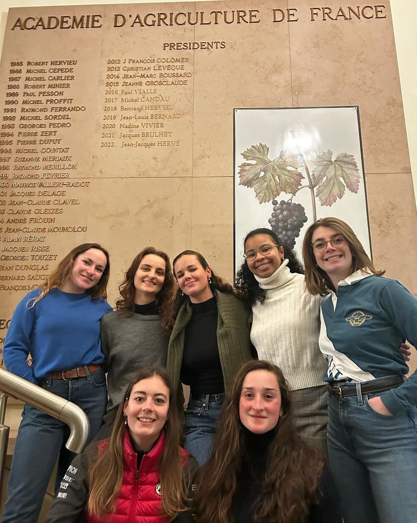 Académie d'Agriculture, étudiants ingénieurs FFF