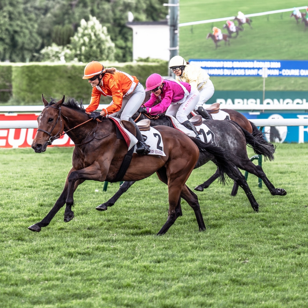 Capucine dans le trio de tête - Championnat des Grandes Ecoles 2024