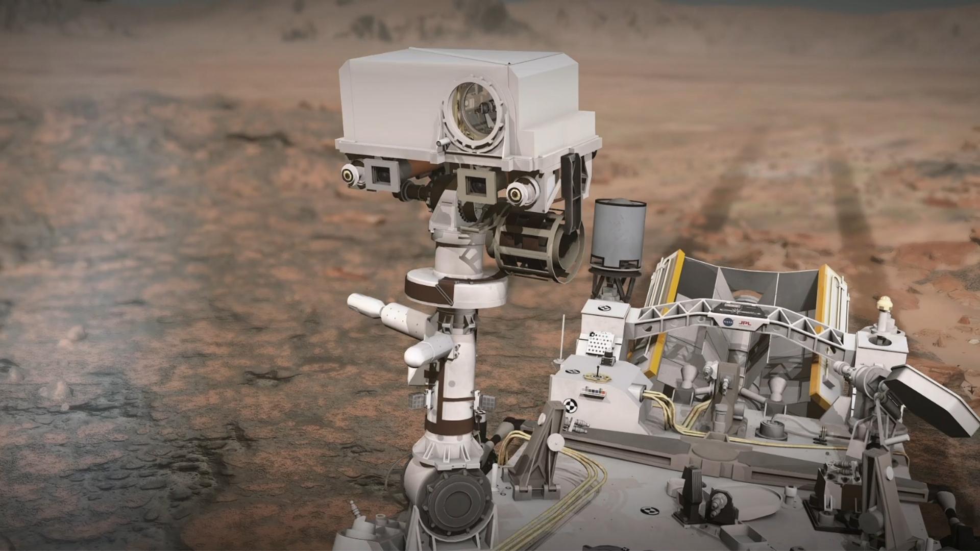 La SuperCam du rover Persévérance 