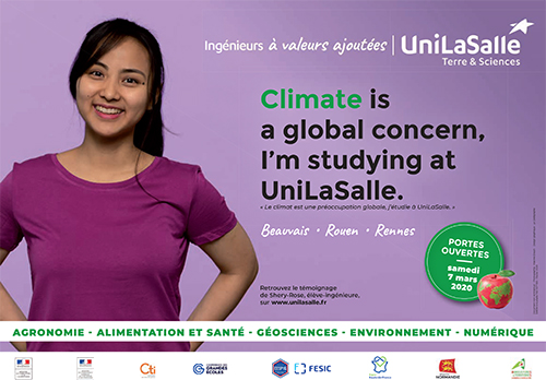 Shery-Rose, étudiante à UnilaSalle, s'engage pour la planète