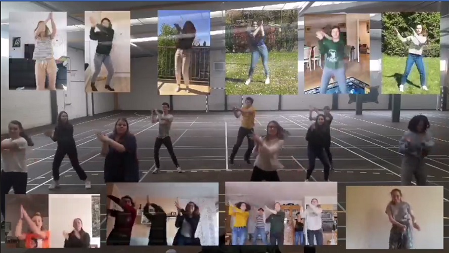 Les élèves UniLaSalle dansent à distance pour le développement durable