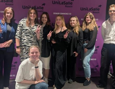 10 étudiants ukrainiens accueillis à UniLaSalle Rouen grâce à la Fondation Crédit Agricole 