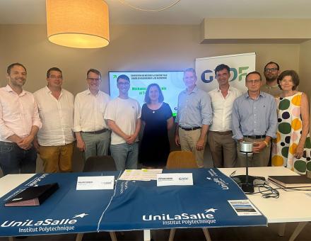 UniLaSalle et GRDF unissent leurs expertises pour faire progresser la transition énergétique agricole  