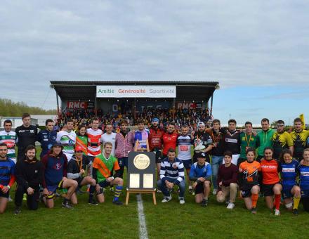 Ovalies UniaSalle 2019, avec pour parrain Vincent Clerc et marraine Jessy Trémoulières