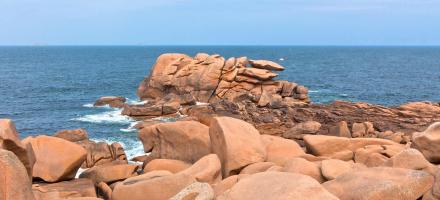 géologie de la côte de granite rose